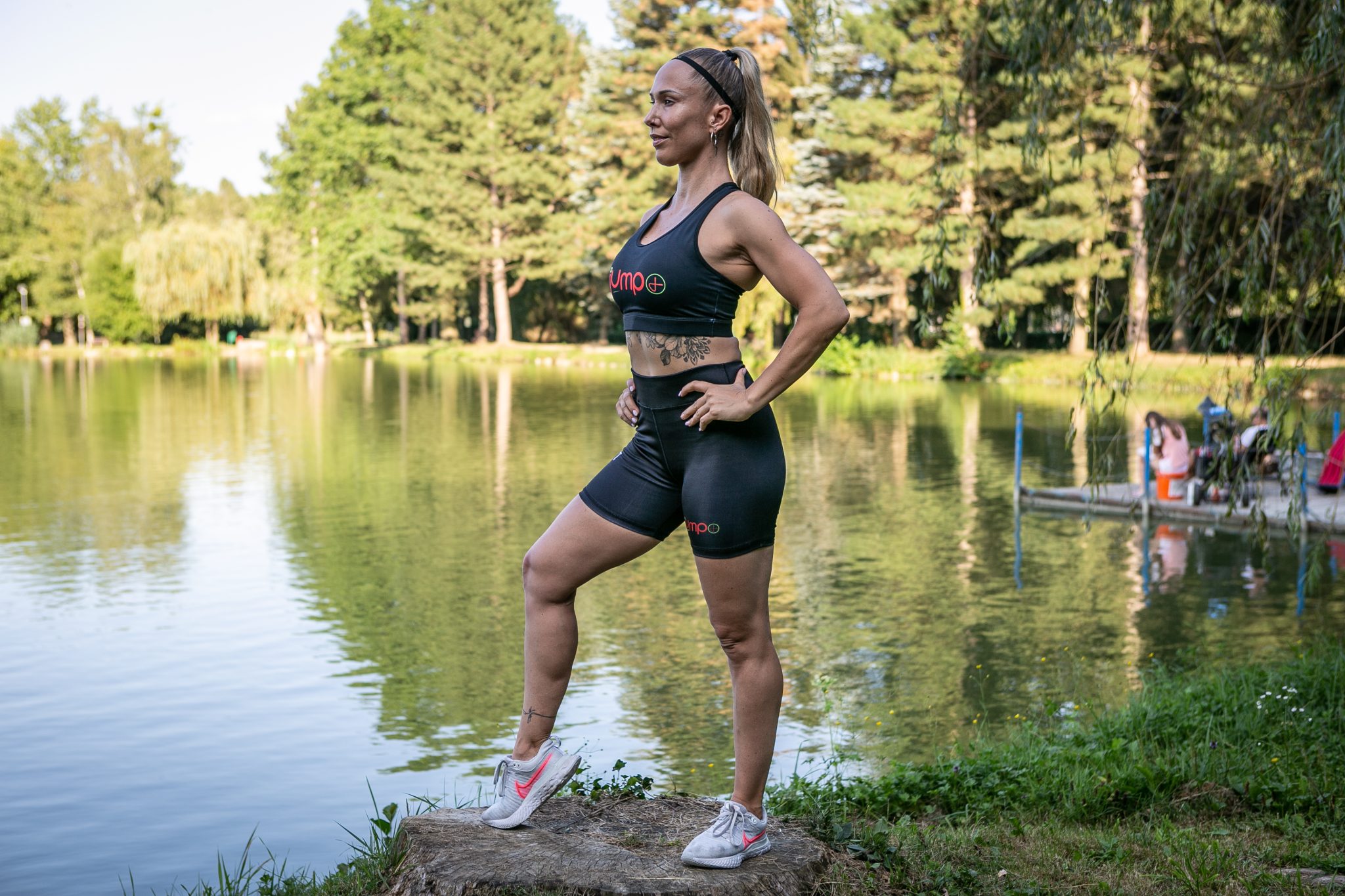 Jumpplus Black Shorts Jumpplus Black Shorts are for those who enjoy demonstrating a love for the sport